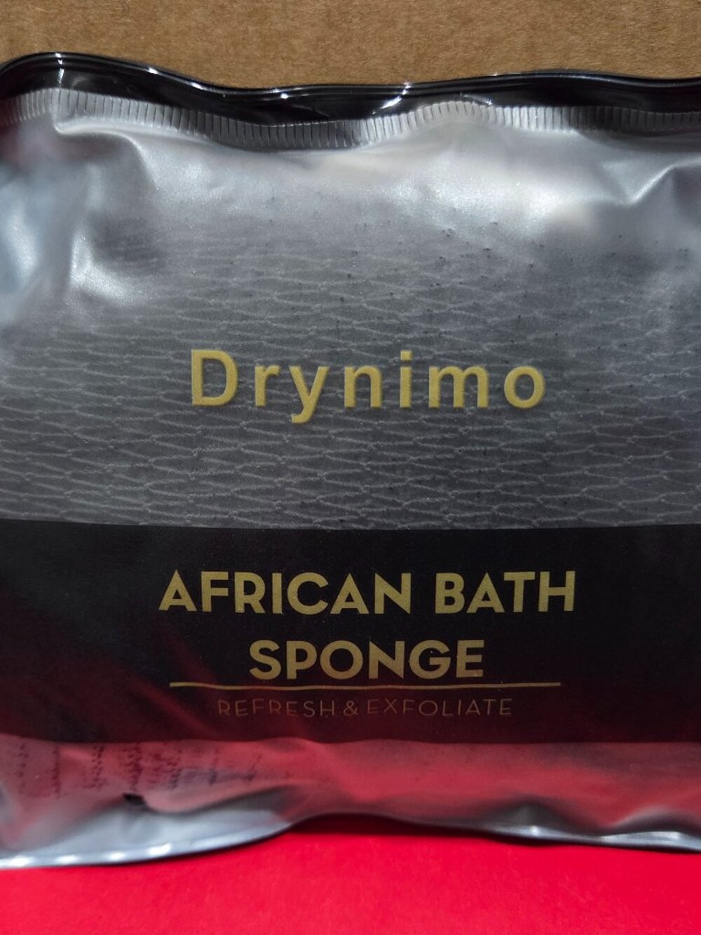 Drynimo African 45" Net Exfoliating Bath Sponge Refresh & Exfoliate-NEW